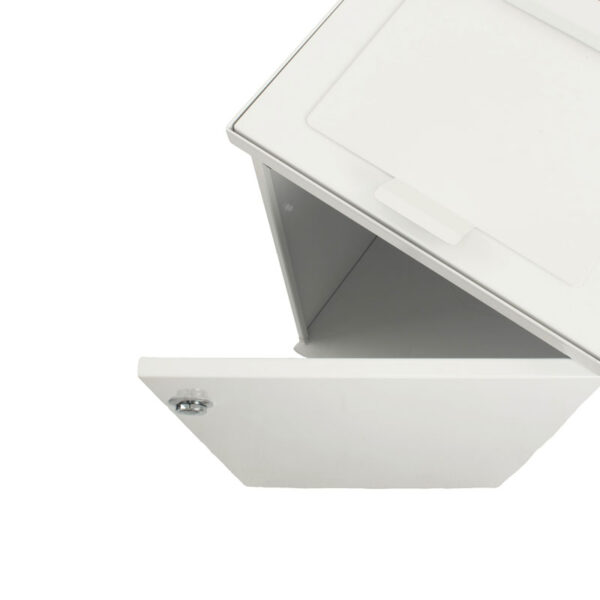 Modulaire Afvalbak met Deur en Zakhouder 85 liter wit - VB 206834 - Afbeelding 4