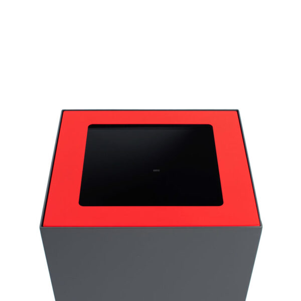 Top modulaire afvalscheidingsunit 90 liter rood - VB 206865
