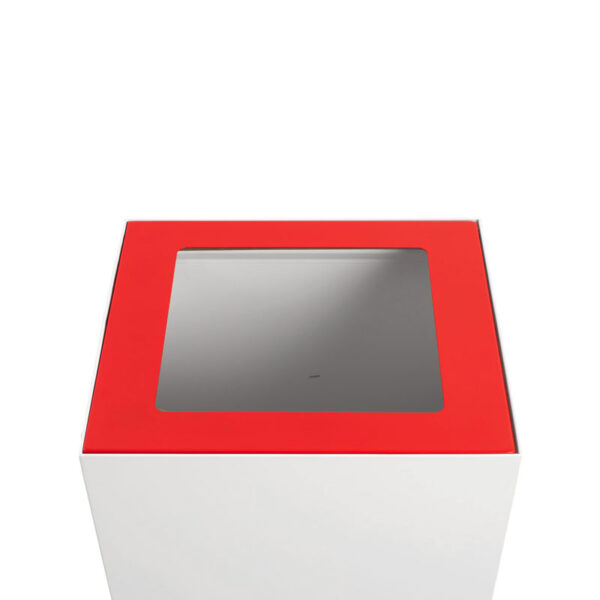Top modulaire afvalscheidingsunit 90 liter rood - VB 206865 - Afbeelding 2