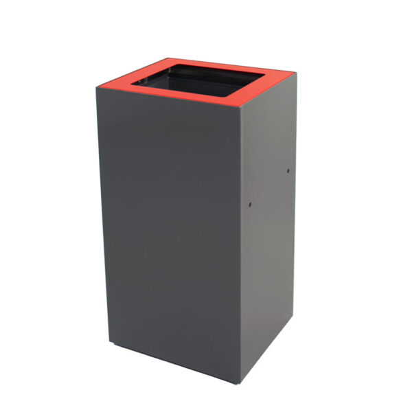 Top modulaire afvalscheidingsunit 90 liter rood - VB 206865 - Afbeelding 4