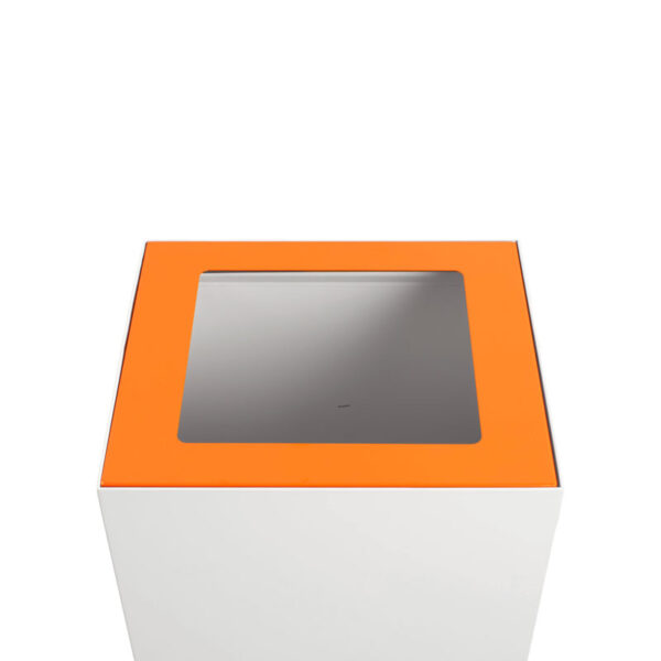 Top modulaire afvalscheidingsunit 90 liter oranje - VB 206902 - Afbeelding 2