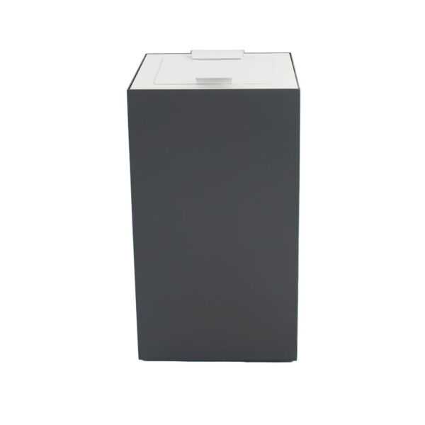 Top met klepdeksel voor modulaire afvalscheidingsunit 90 liter wit - VB 206926 - Afbeelding 5