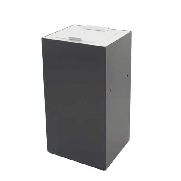 Top met klepdeksel voor modulaire afvalscheidingsunit 90 liter wit - VB 206926 - Afbeelding 6
