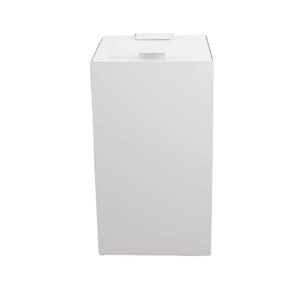 Top met klepdeksel voor modulaire afvalscheidingsunit 90 liter wit - VB 206926 - Afbeelding 7