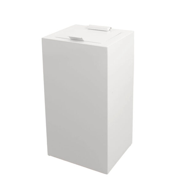 Top met klepdeksel voor modulaire afvalscheidingsunit 90 liter wit - VB 206926 - Afbeelding 8