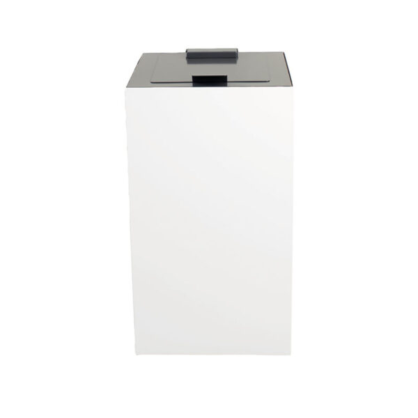 Top met klepdeksel voor modulaire afvalscheidingsunit 90 liter donkergrijs - VB 206933 - Afbeelding 7