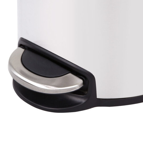 Serene pedaalemmer 12 liter met Metalen Binnenemmer wit - VB 921513 - Afbeelding 3