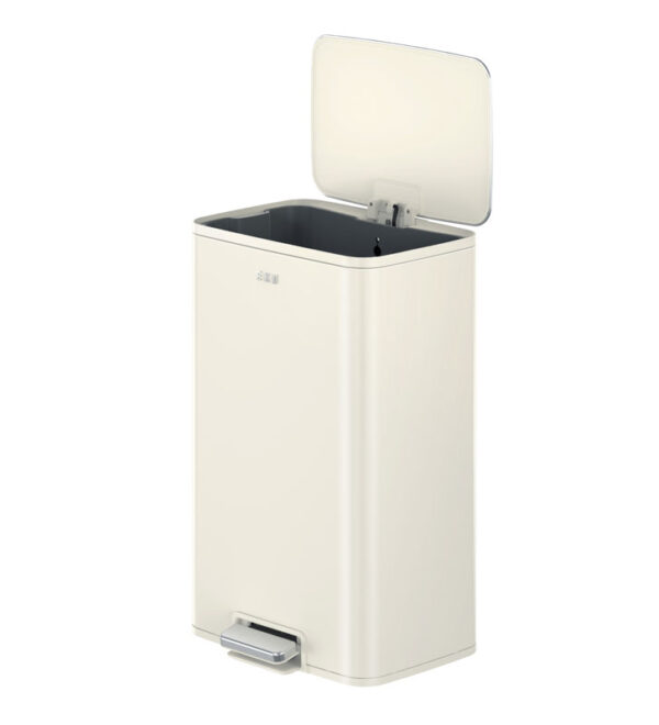 Marina Pedaalemmer 50 liter crême wit - VB 916150 - Afbeelding 3