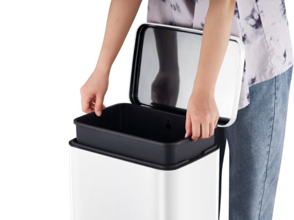 Madison Pedaalemmer 30 liter mat wit - VB 936130 - Afbeelding 8