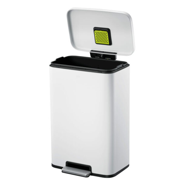 Madison Pedaalemmer 50 liter mat wit - VB 936150 - Afbeelding 5