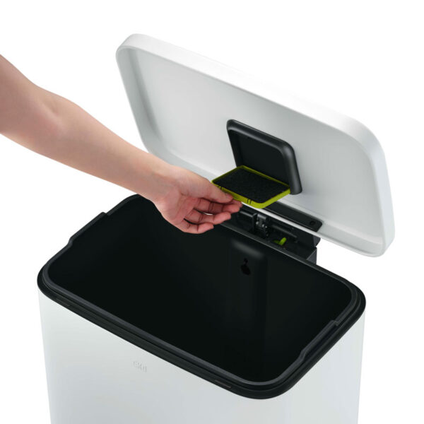 Madison Pedaalemmer 50 liter mat wit - VB 936150 - Afbeelding 7