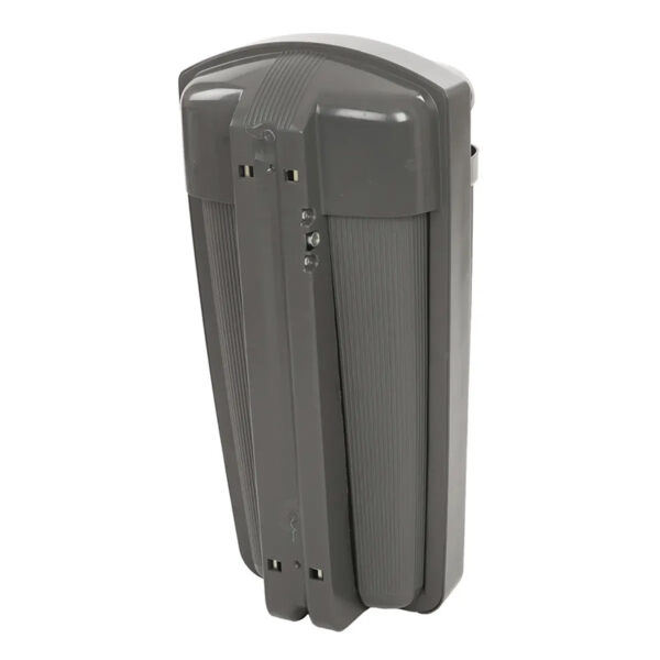 Afvalbak Cibeles 50 liter met cassette voor hondenpoepzakjes grijs - VB 061617 - Afbeelding 2