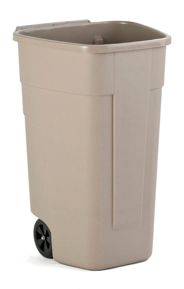 Mobiele container basis 110 liter beige - VB 002901