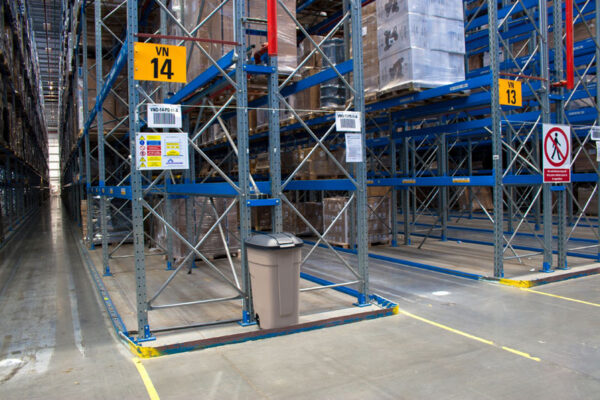 Mobiele container basis 110 liter beige - VB 002901 - Afbeelding 7
