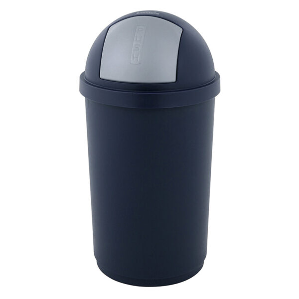 Push Bullet Bin 50 liter blauw, zilver - VB 393000