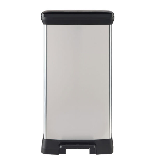Pedaalemmer Decobin Duo 23+23 liter zilver, zwart - VB 680008 - Afbeelding 5