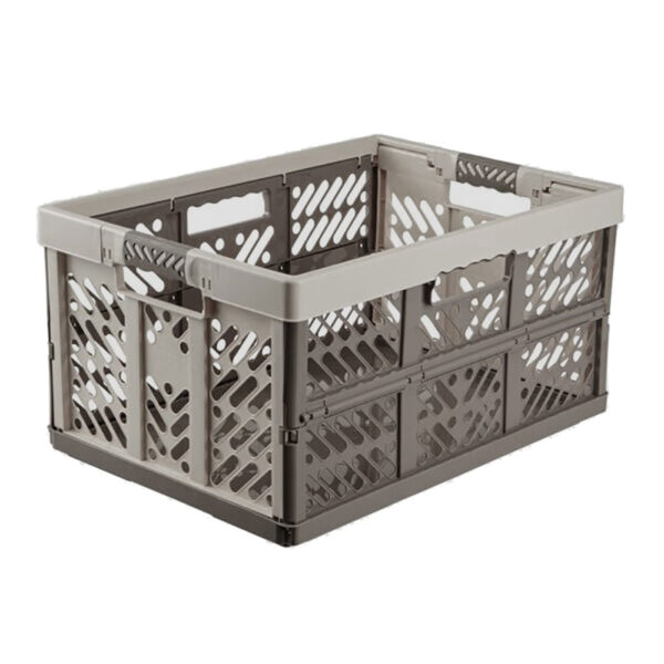 Vouwkrat 45 liter grijs, grijs - VB 029710 - Afbeelding 2