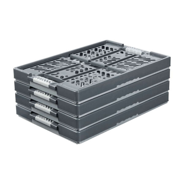 Vouwkrat 45 liter grijs, grijs - VB 029710 - Afbeelding 3