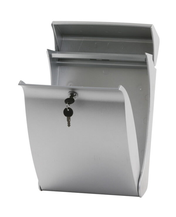 Brievenbus ‘Swing' zilver - VB 444905 - Afbeelding 3
