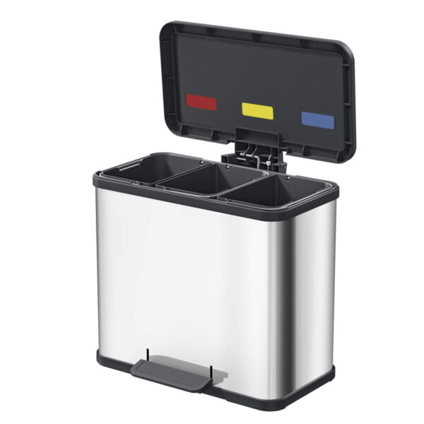 Öko Trio Plus L 3x 9 liter RVS, zwart - VB 016232 - Afbeelding 4