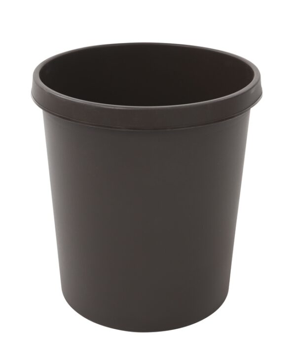 Ronde papierbak 18 liter bruin - VB 494900