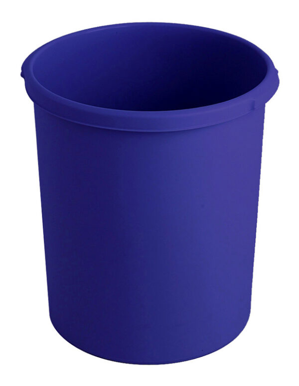 Kunststof papierbak 30 liter blauw - VB 201834