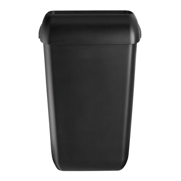 Quartz Black afvalbak 23L mat zwart - 441452