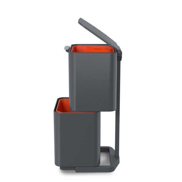 Intelligent Waste Totem Max 60 liter grafiet - VB 001037 - Afbeelding 3