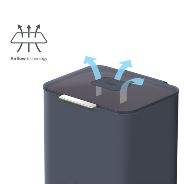 Intelligent Waste Totem Max 60 liter grafiet - VB 001037 - Afbeelding 9