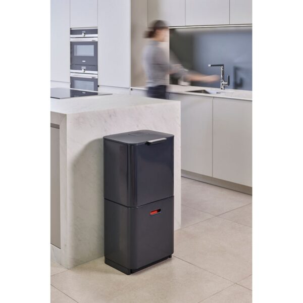 Intelligent Waste Totem Max 60 liter grafiet - VB 001037 - Afbeelding 10