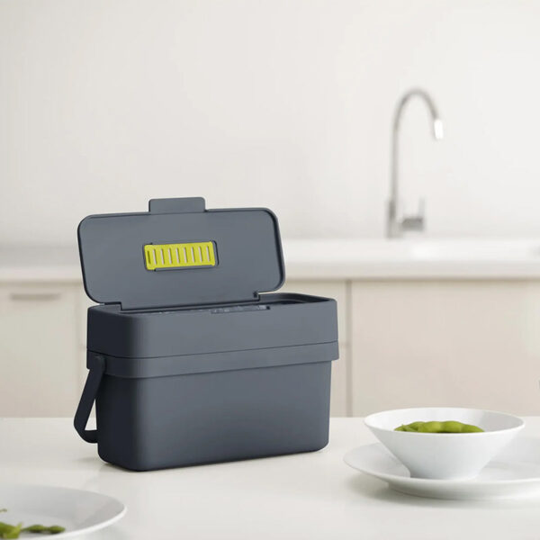 Compo 4 Food afvalemmer 4 liter Zwart - VB 003161 - Afbeelding 5
