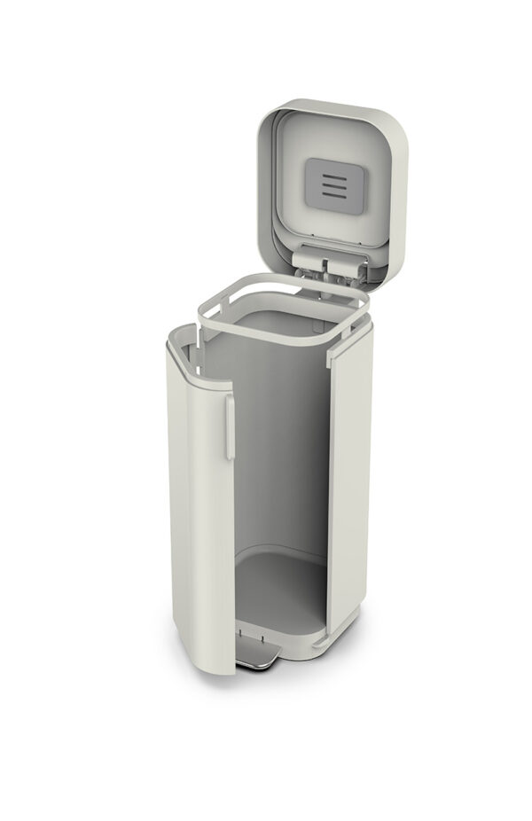 Pedaalemmer Porta 40 liter grijs - VB 004441 - Afbeelding 2