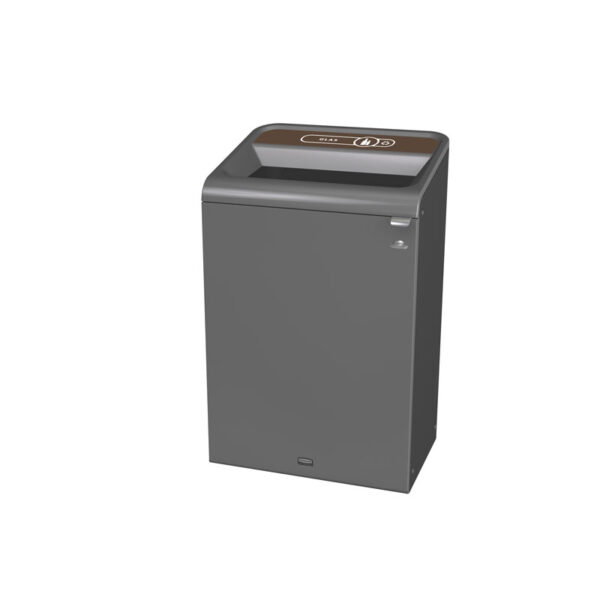 Configure Recyclingstation Glas NL 125 liter antraciet, bruin - VB 500961