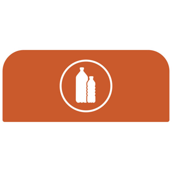 Configure Recyclingstation Paneel Plastic NL 57 liter oranje - VB 501210