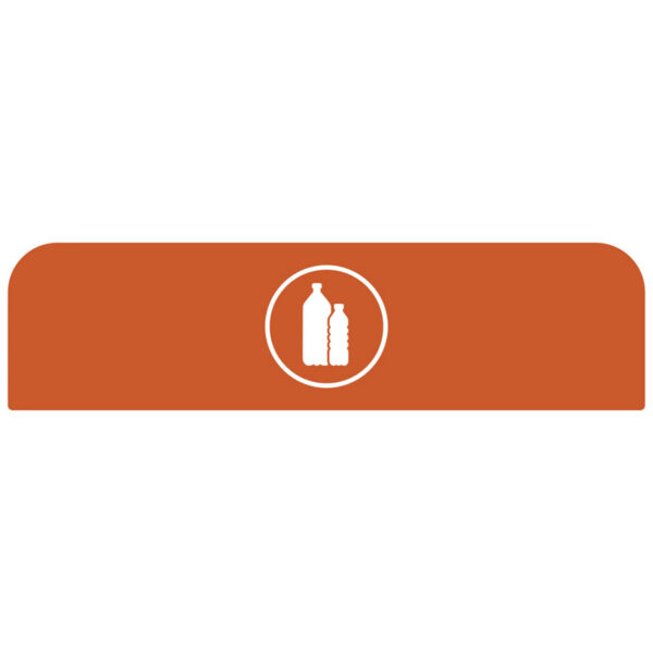 Configure Recyclingstation Paneel Plastic NL 125 liter oranje - VB 501395