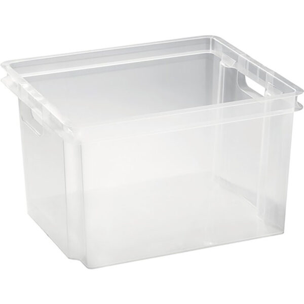 Crownest Opbergbox 30 liter transparant - VB 163095