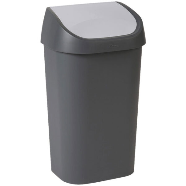 Afvalbak Mistral swing 50 liter antraciet - VB 773003