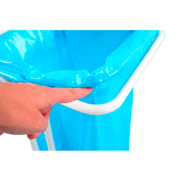 Afvalzakhouder 40 liter wit - VB 144394 - Afbeelding 3