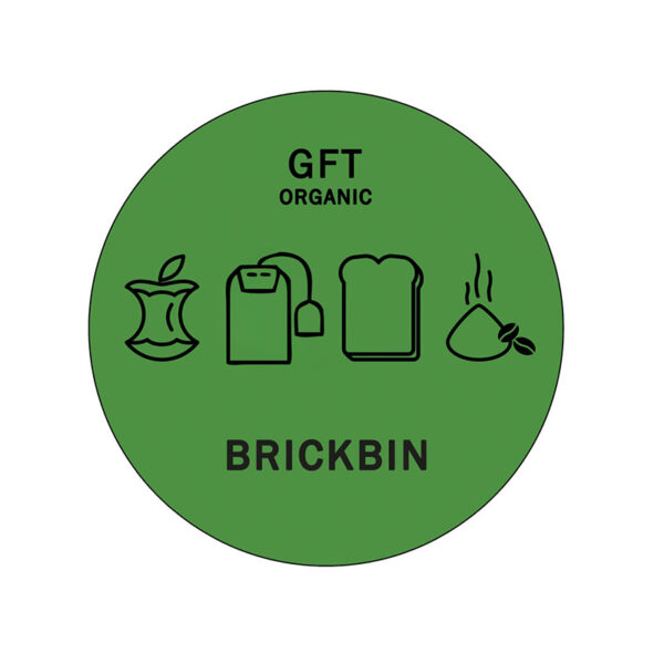 Forex Afvalstroomsticker GFT groen - VB 363356