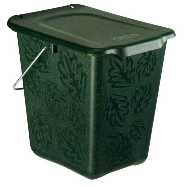 Afvalemmer Greenline 7 liter groen - VB 113214