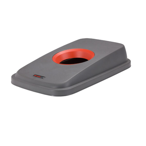 Selecto Basic deksel blik grijs, rood - VB 157928