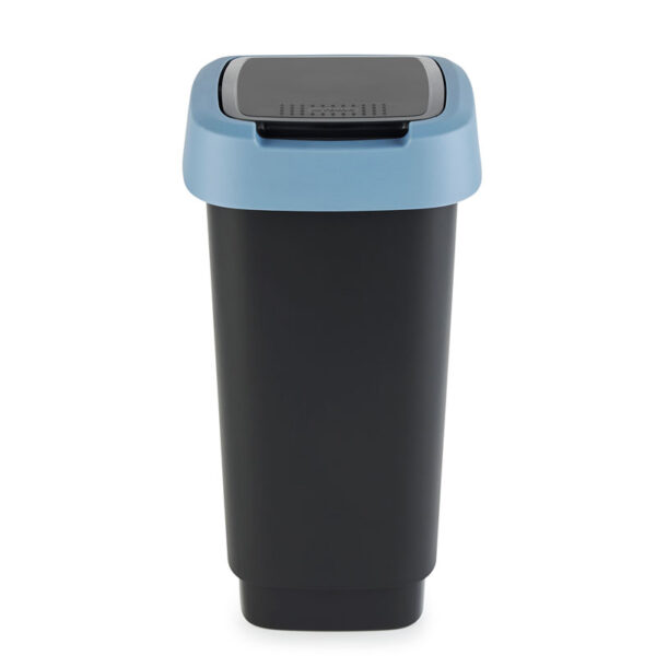 Afvalbak Twist 10 liter Horizon blauw - VB 246639 - Afbeelding 2