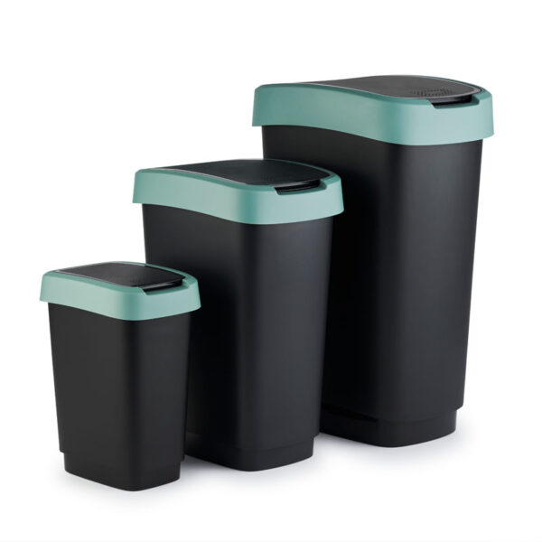 Afvalbak Twist 10 liter Mistletoe Groen - VB 246646 - Afbeelding 11