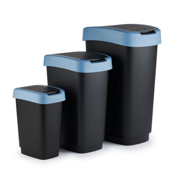 Afvalbak Twist 25 liter Horizon blauw - VB 246660 - Afbeelding 7