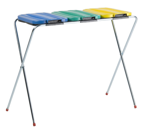 Trio zakhouder blauw, groen, geel - VB 211003