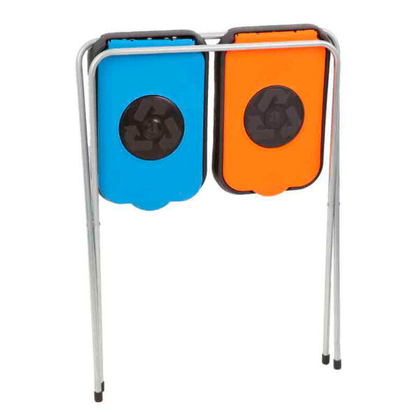 Afvalzakhouder EKOthinks 2 blauw, oranje - VB 211302 - Afbeelding 6