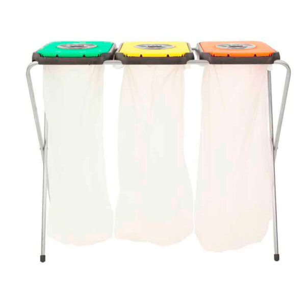 Afvalzakhouder EKOthinks 3 groen, geel, oranje - VB 113032 - Afbeelding 3