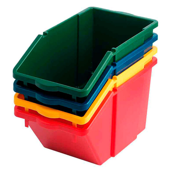 Recyclingbox geel - VB 206800 - Afbeelding 2
