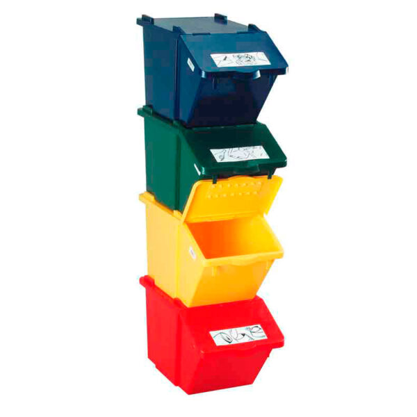 Recyclingbox geel - VB 206800 - Afbeelding 6