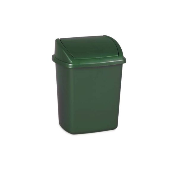 Afvalbak met Swing deksel 8 liter groen - VB 038400